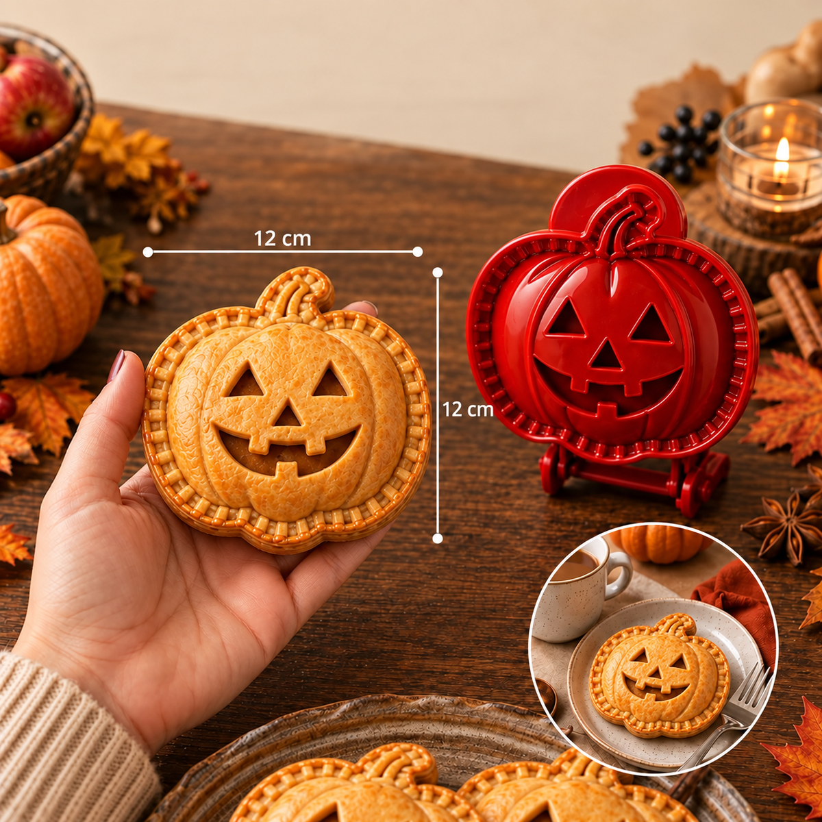 Halloween Hand Pie Mold