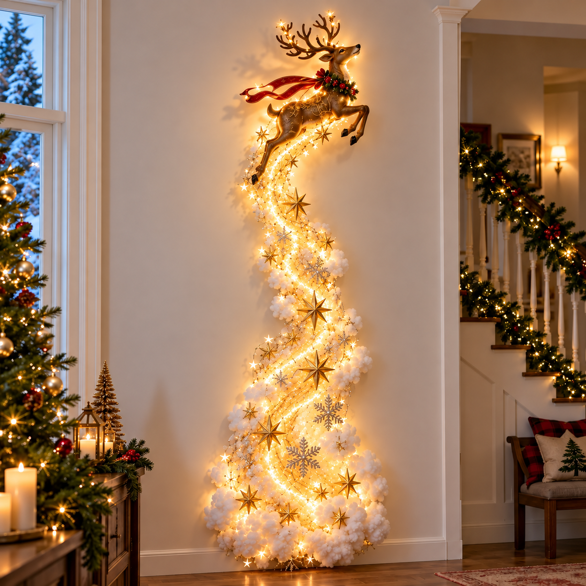 Christmas Magic Wall Light