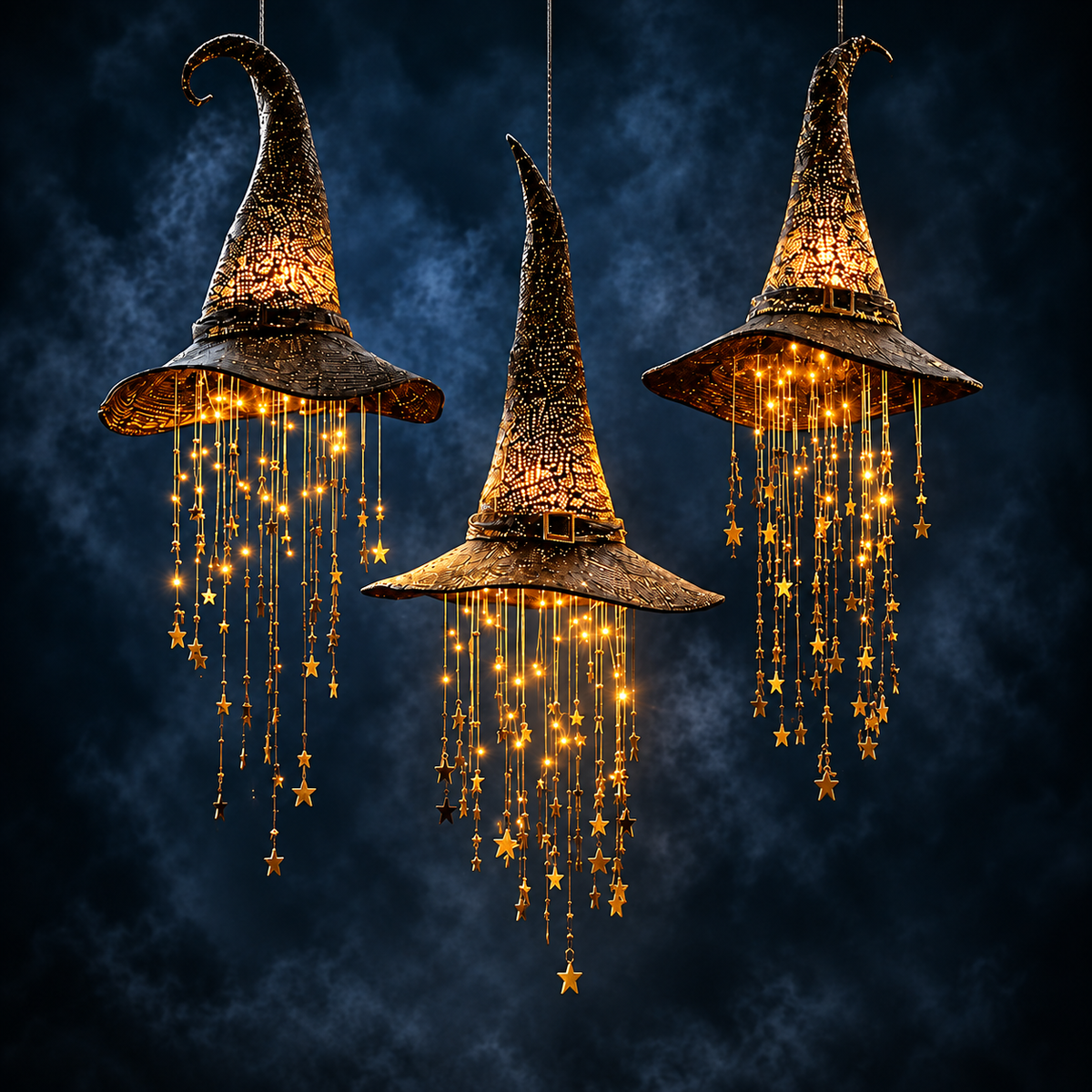Light-Up Halloween Witch Hat Decoration