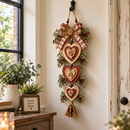 Cozy Heart Hanging Decoration