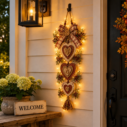 Cozy Heart Hanging Decoration