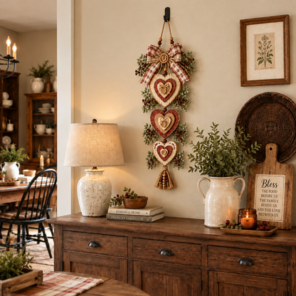 Cozy Heart Hanging Decoration