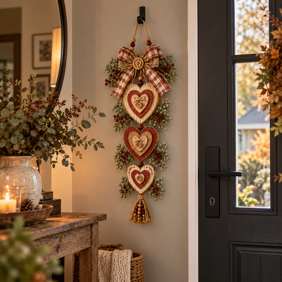 Cozy Heart Hanging Decoration