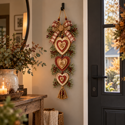 Cozy Heart Hanging Decoration