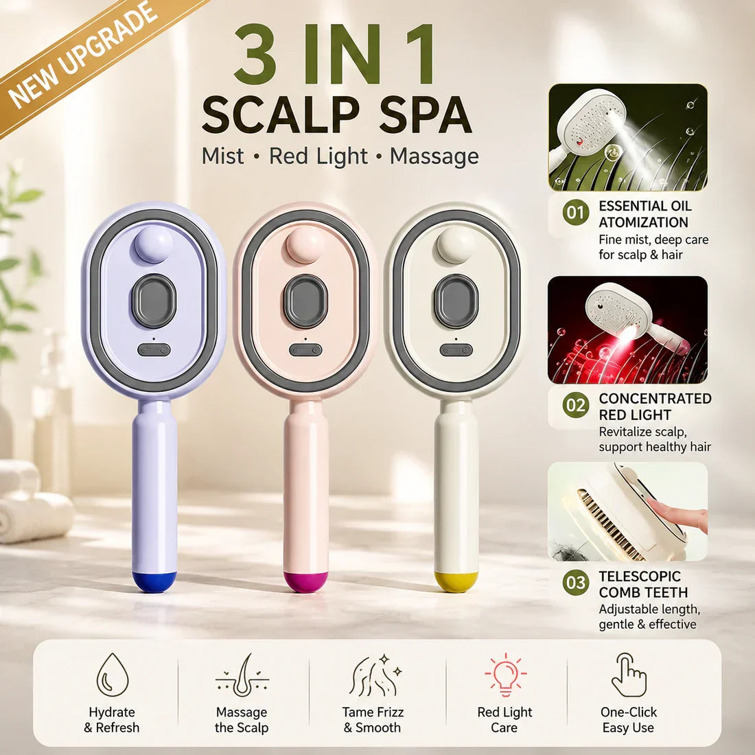 🔥Day Sale 50% OFF🔥Orvyron™ 5-in-1 SilkGlide Styler