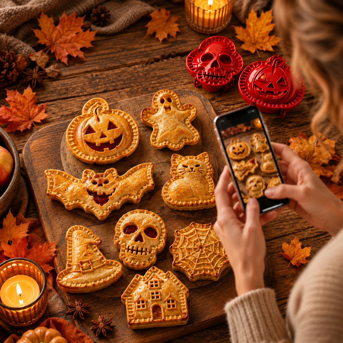 Halloween Hand Pie Mold