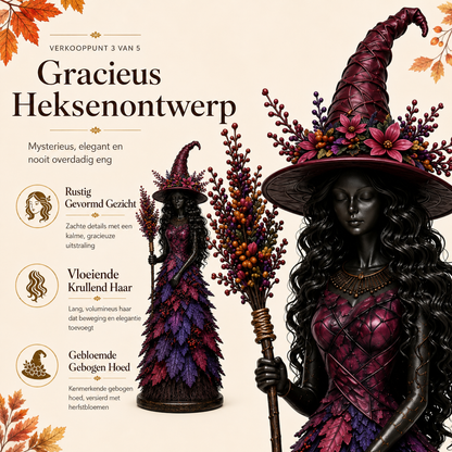 Autumn Witch Hanging Decoration