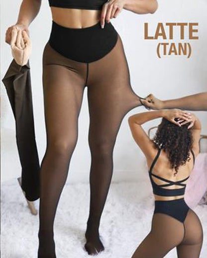 ❄️One-Seam Shaping Fleece Leggings✨✨Stay Warm.Look Snatched. 💕