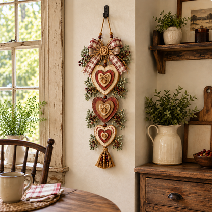 Cozy Heart Hanging Decoration