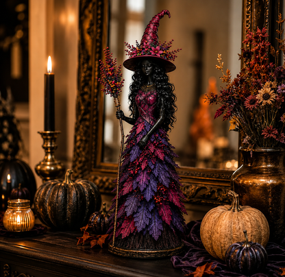 Autumn Witch Hanging Decoration