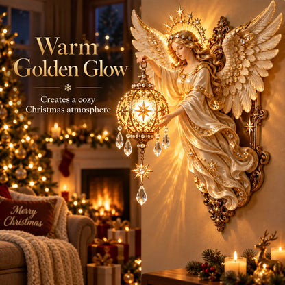 ✨ LAST DAY 49% OFF | Angel Blessing Starfall Christmas Wall Light 😇⭐🎄